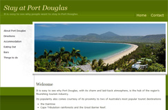 prévisualisation du site Stay at Port Douglas